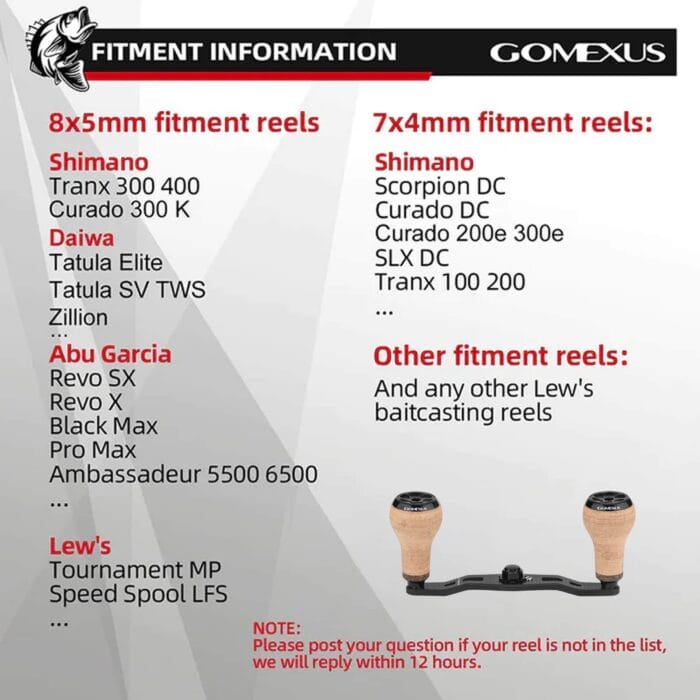 Gomexus Carbon Handle Cork Knob DC-CA27