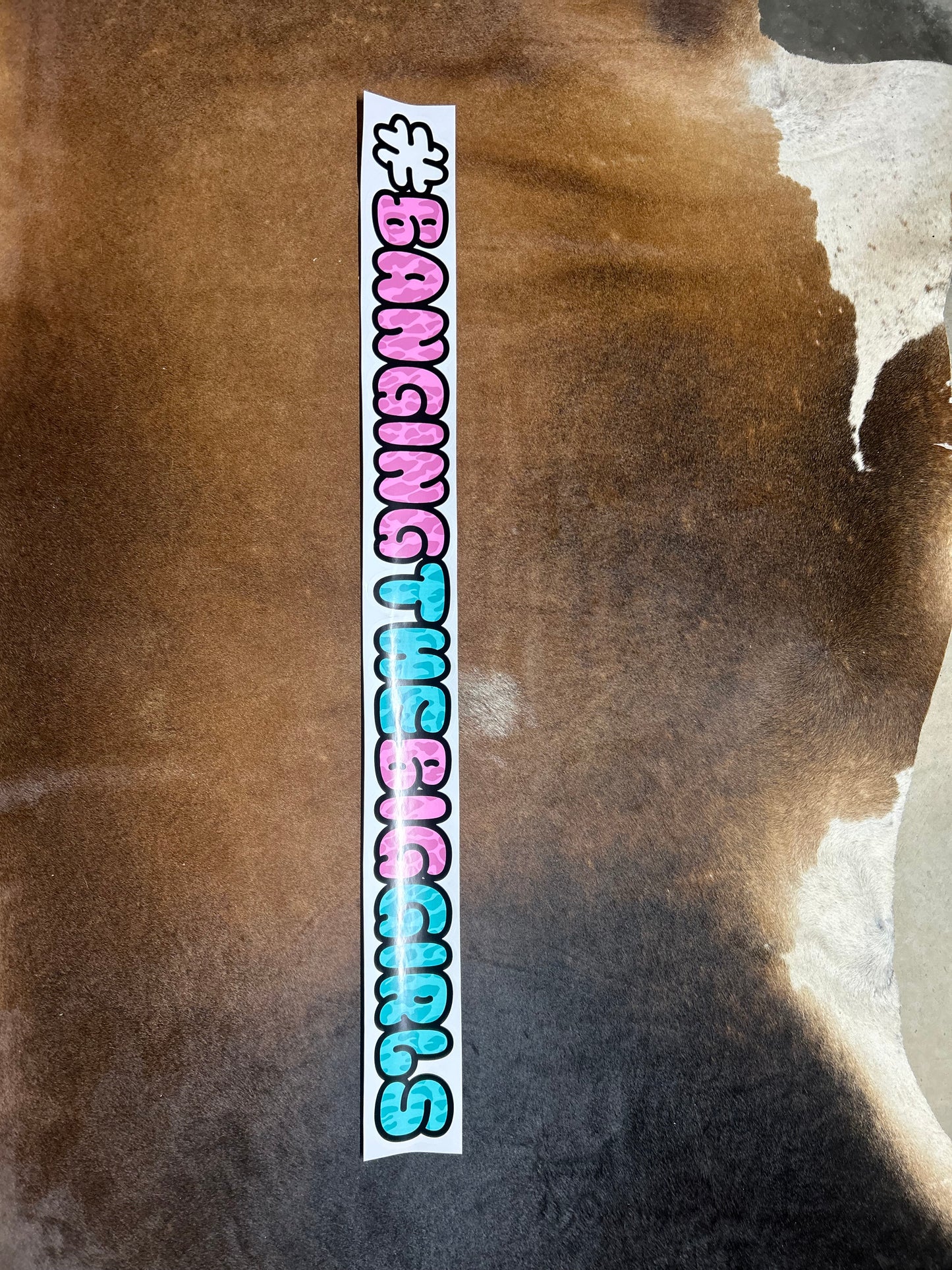 Banging The Big Girls Stickers