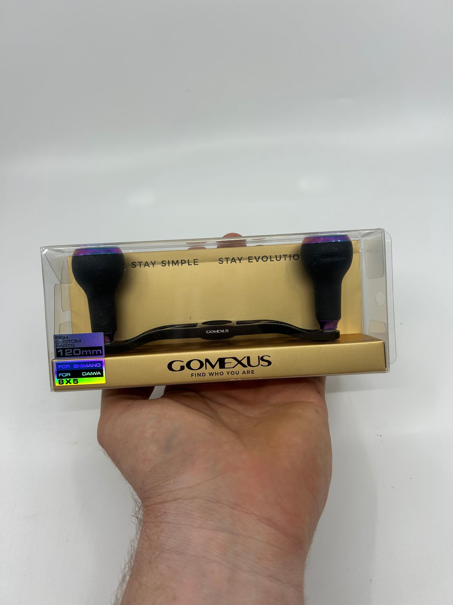 Gomexus Aluminum Handle for Baitcasting Reel with TPE Knob BDH-A27