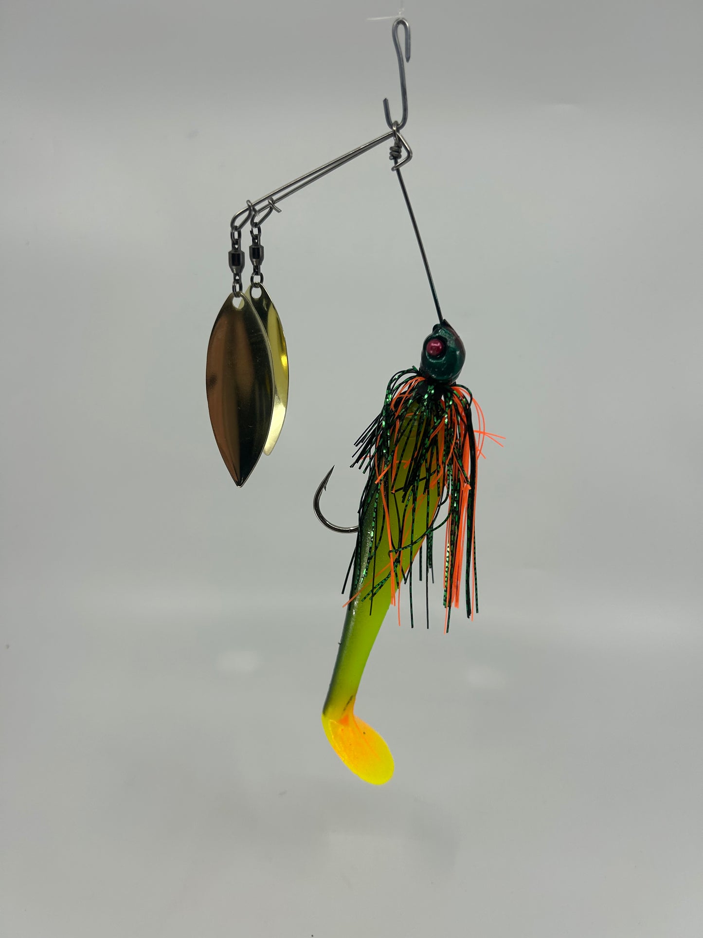 1 OZ Dual Wielder Size 5 Willow Blades Gold Nickle