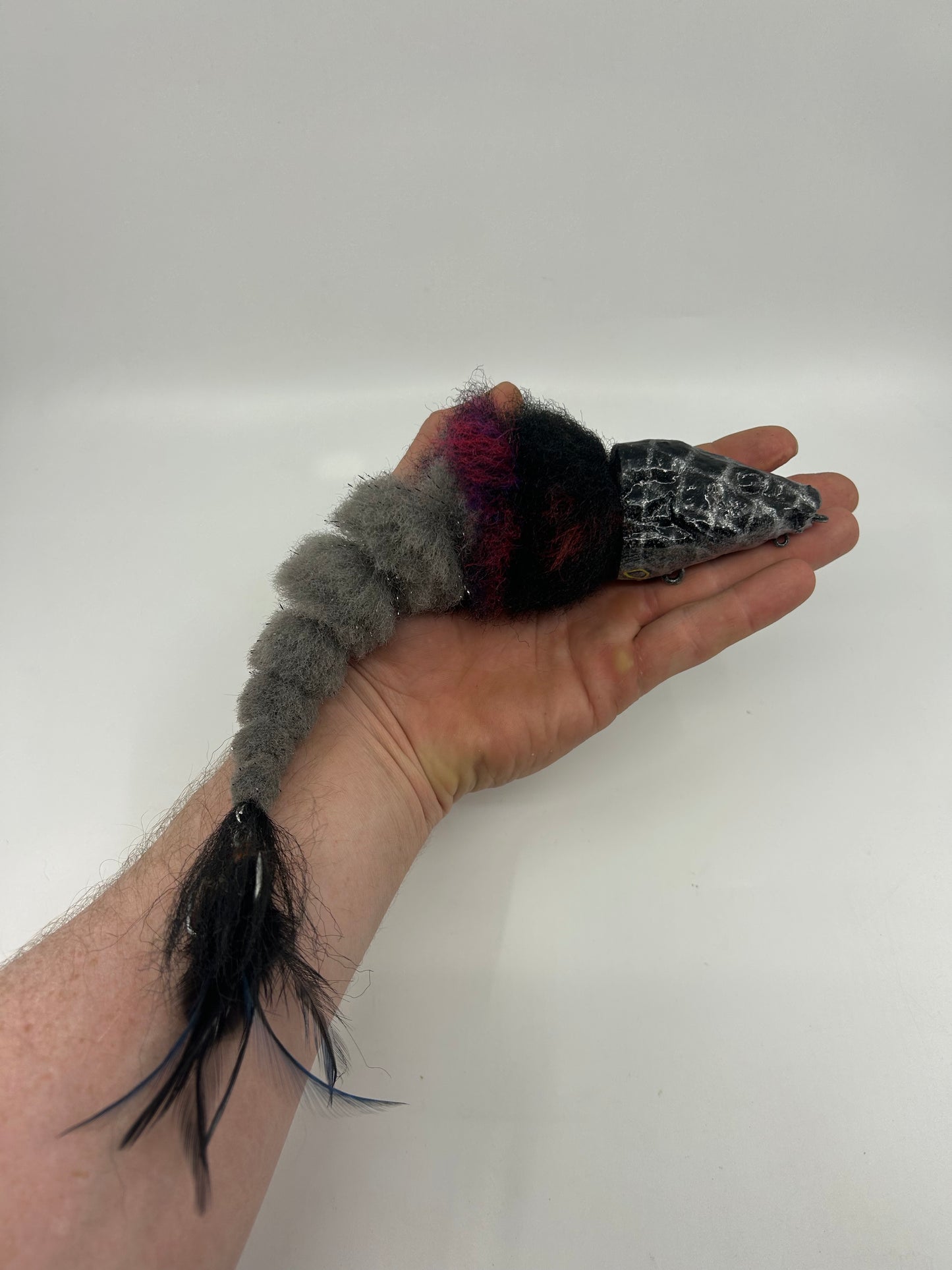 Catfish Head Articulated hybrid cod fly