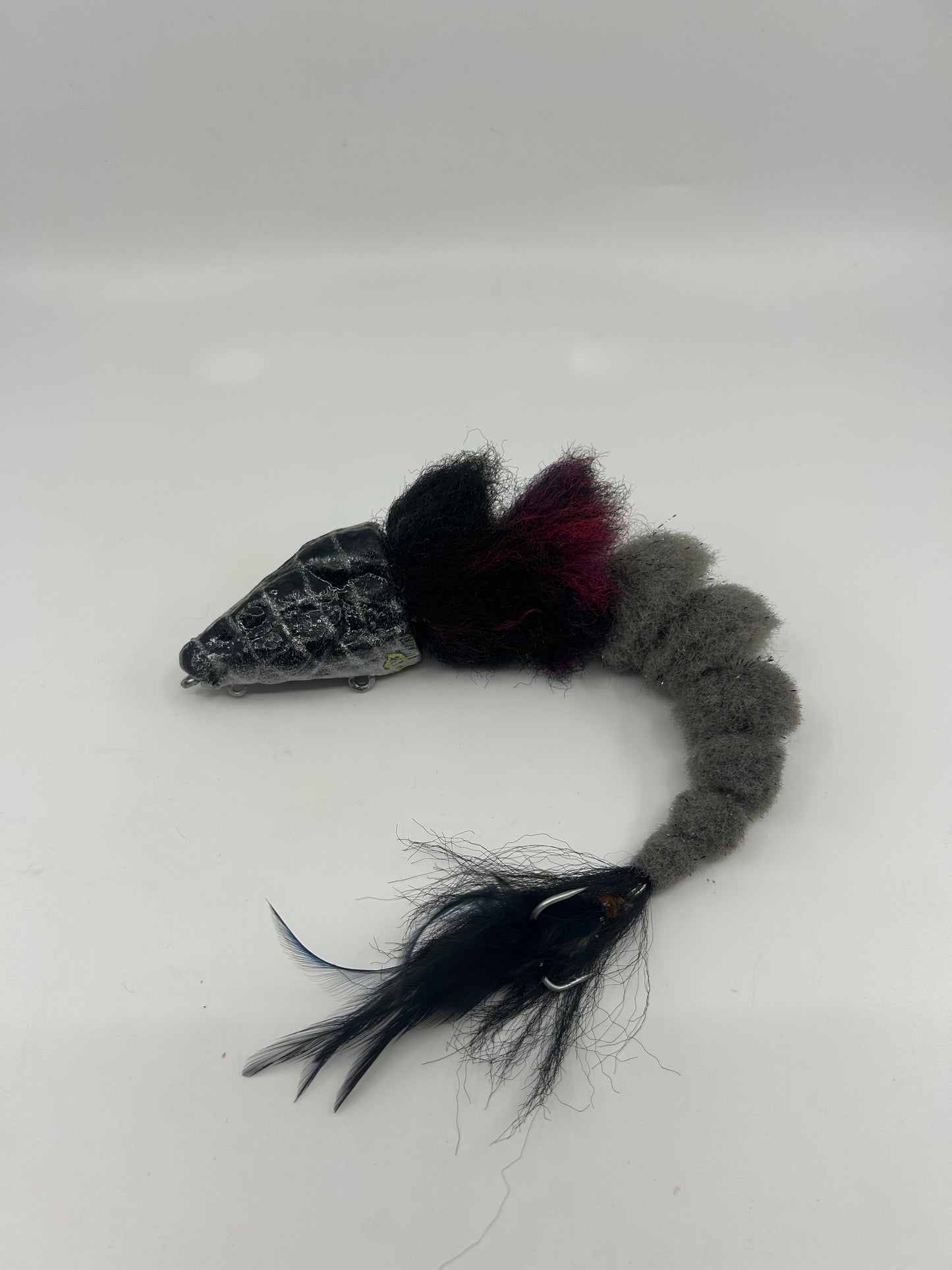Catfish Head Articulated hybrid cod fly