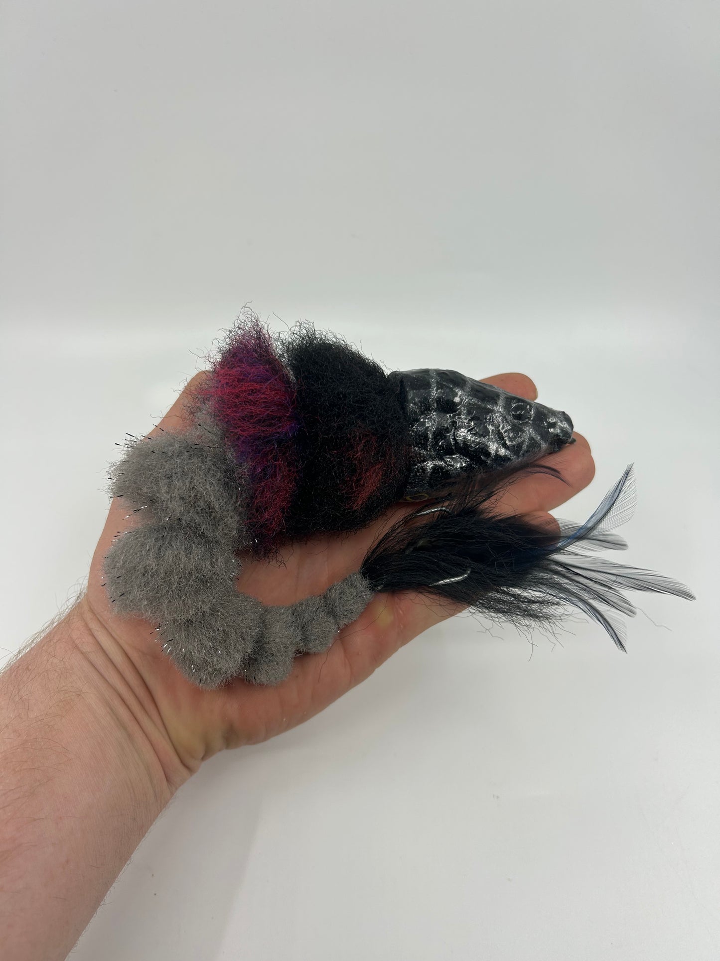 Catfish Head Articulated hybrid cod fly