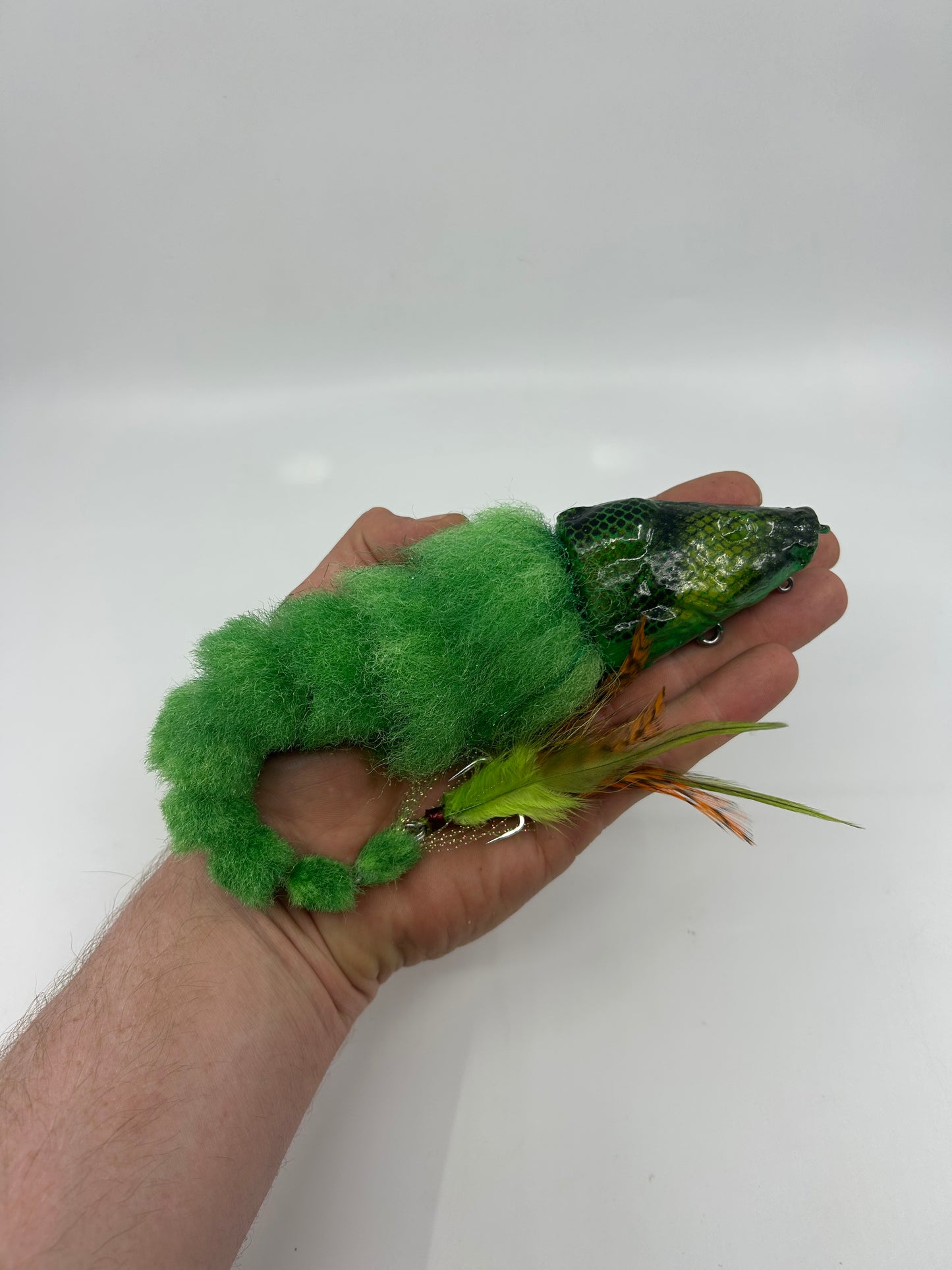 Catfish Head Articulated hybrid cod fly