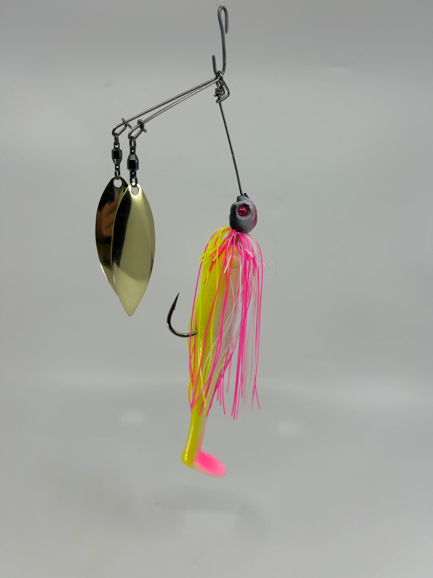 1 OZ Dual Wielder Size 5 Willow Blades Gold Nickle