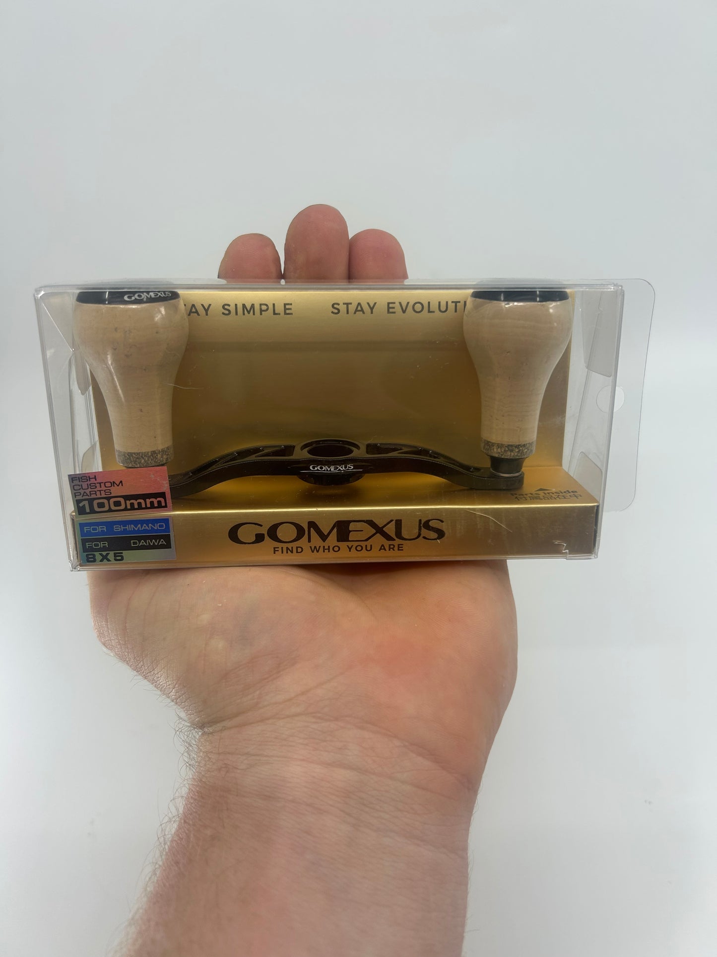 Gomexus Reel Handle With Cork Knobs BDH-CA27