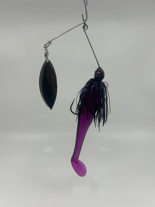 1 OZ Dual Wielder Size 5 Willow Blades Black Nickle