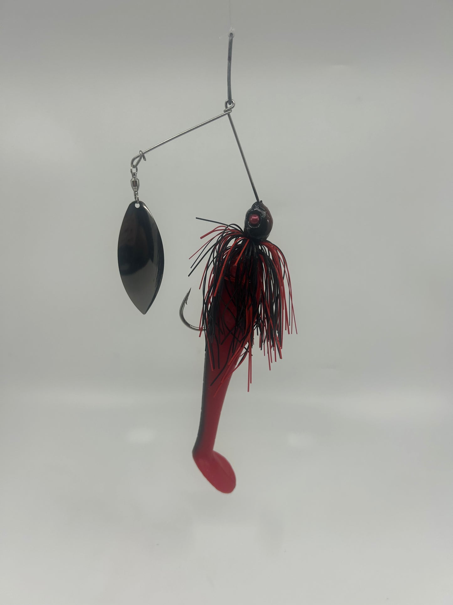 1 OZ Cod Bomber Size 5 Willow Blade Black Nickle