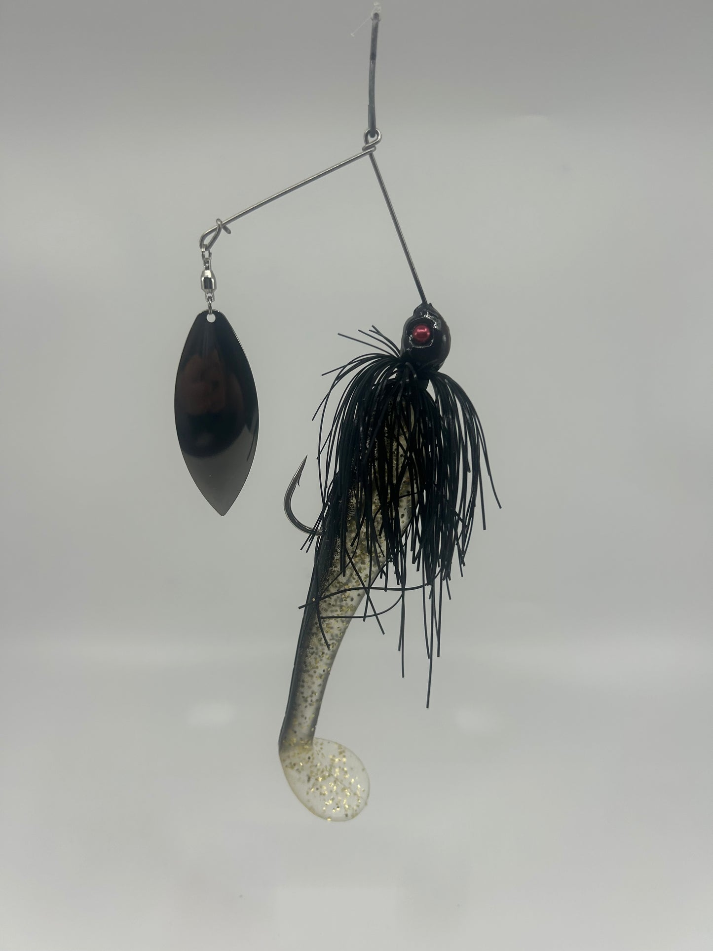 1 OZ Cod Bomber Size 5 Willow Blade Black Nickle