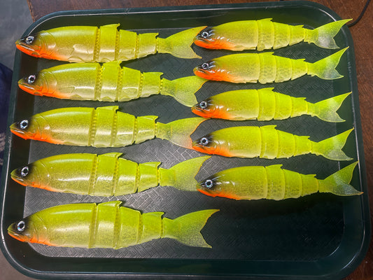 5 Piece Soft Swimbait