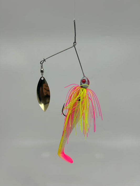 3/4 OZ Spinnerbaits Size 4.5 Willow Blade (Various Colours)
