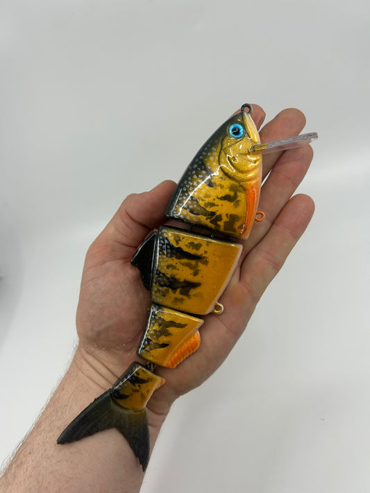 8" Bibbed Swimbait Perch