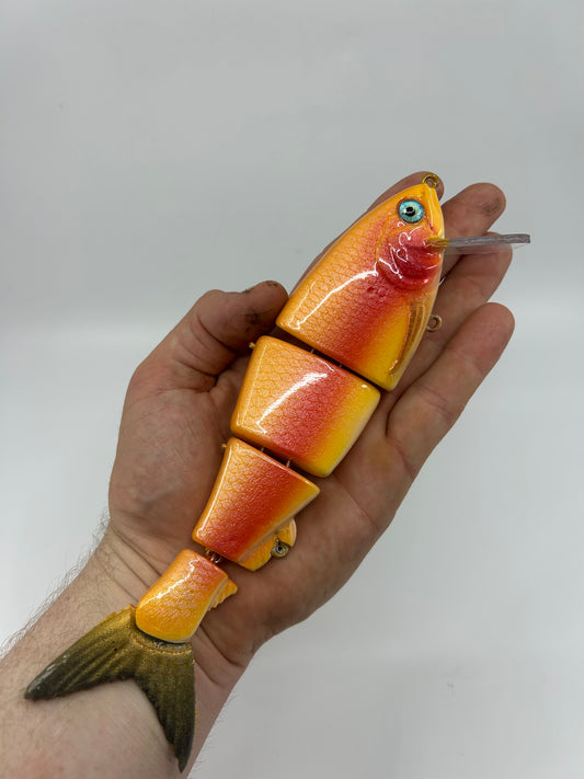 8" Bibbed Swimbait Lightning Trout