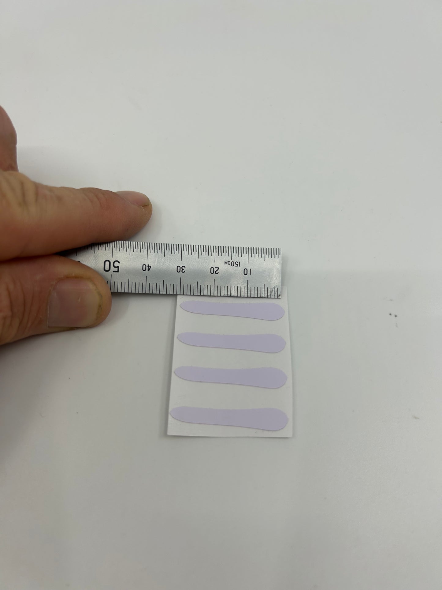 Glide/Swim bait tracer stickers