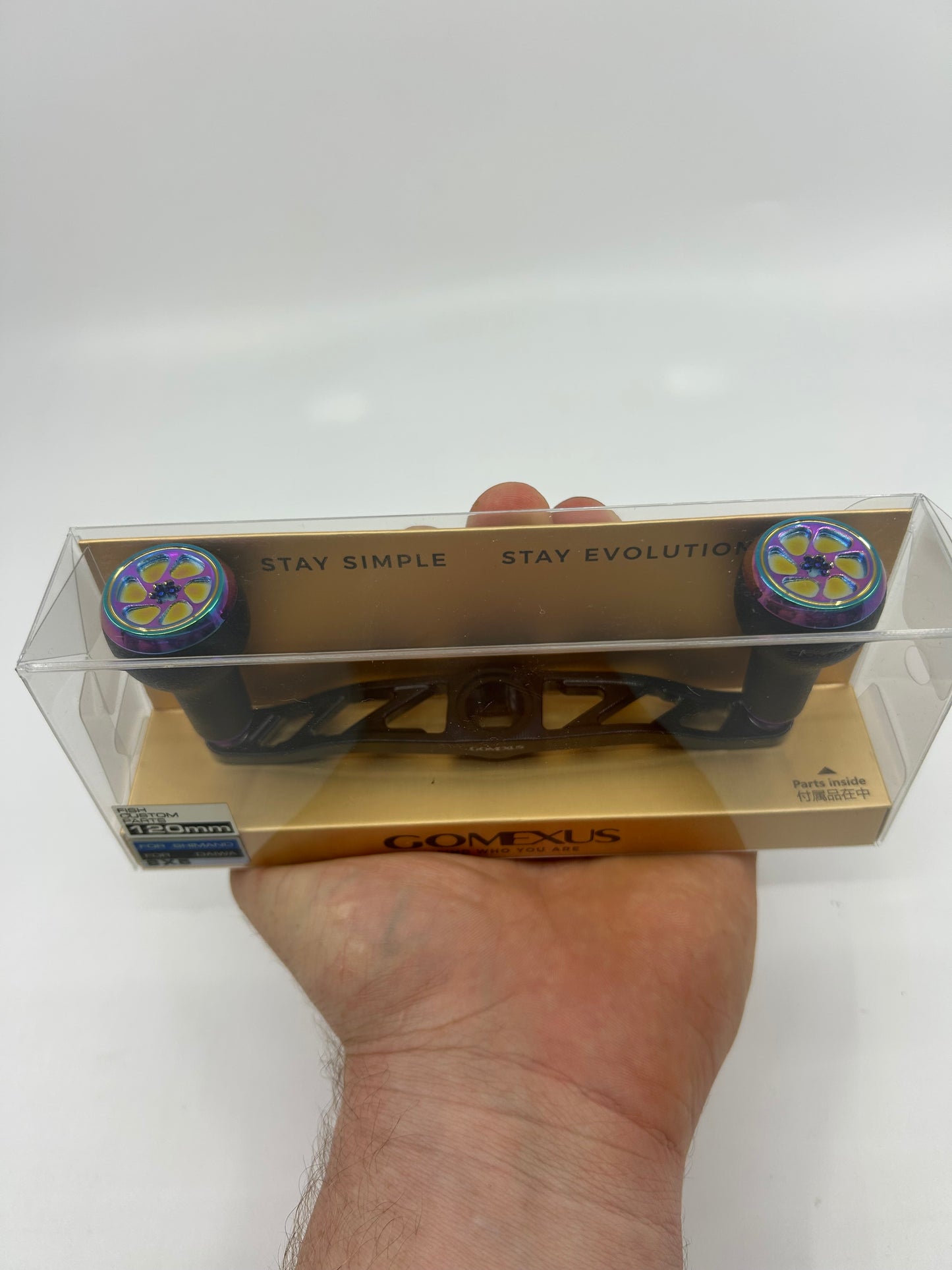 Gomexus Aluminum Handle for Baitcasting Reel with TPE Knob BDH-A27