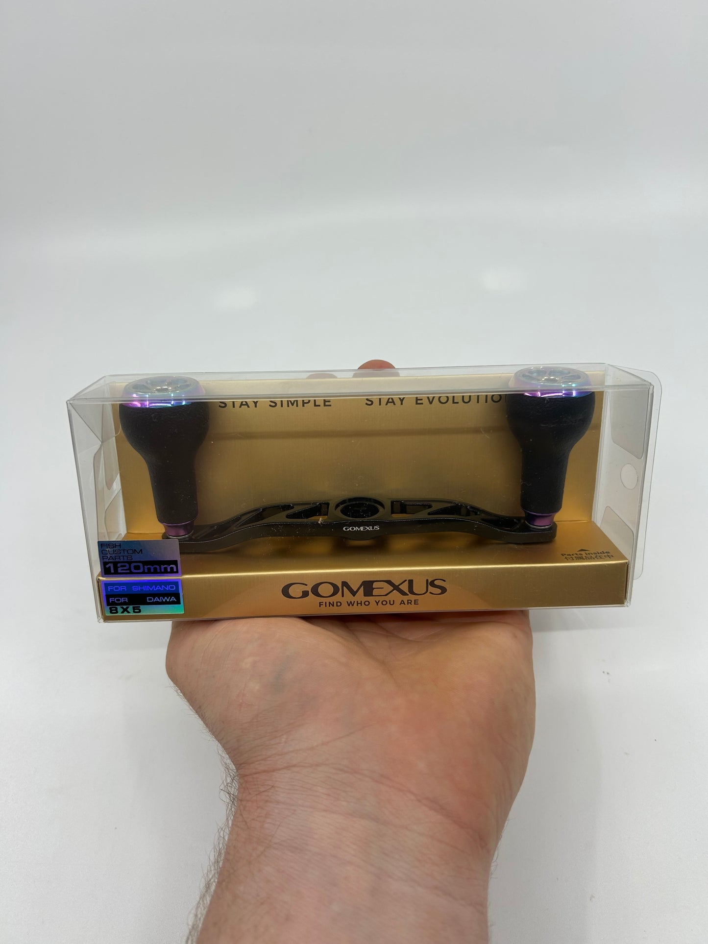 Gomexus Aluminum Handle for Baitcasting Reel with TPE Knob BDH-A27