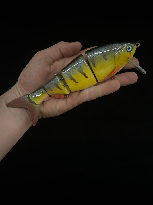 8" Bibbed Swimbait Perch