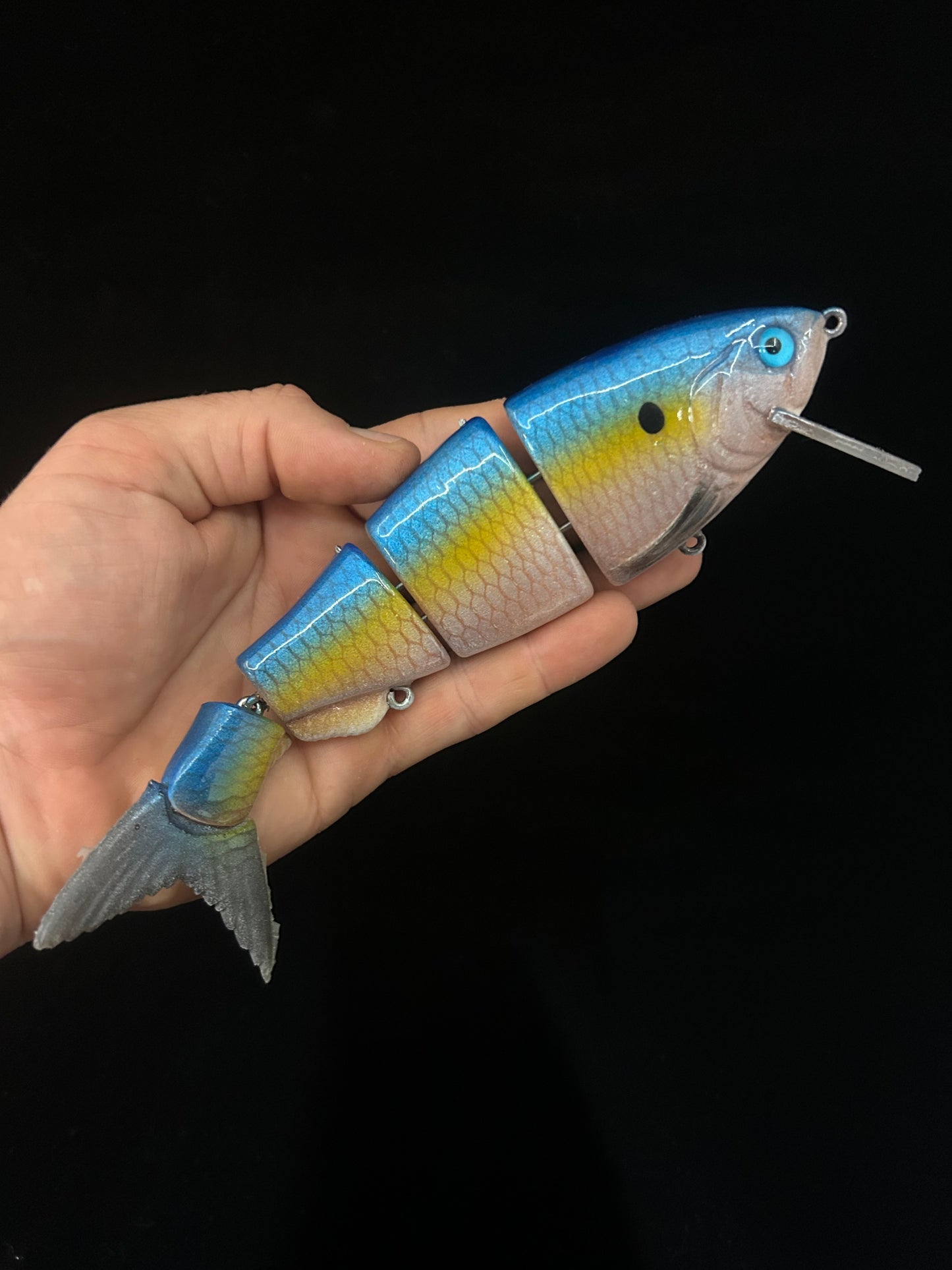 8" Bibbed Swimbait Sexy Shad