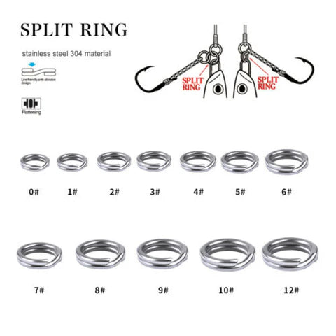 SHOUT! 411 HS Split Rings