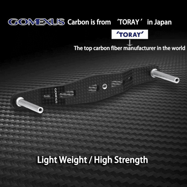 Gomexus Carbon Handle Cork Knob DC-CA27